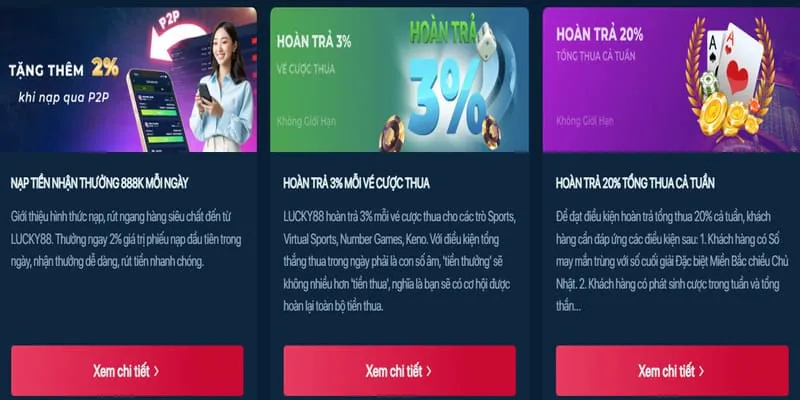 Thưởng nạp lại hàng ngày 8live